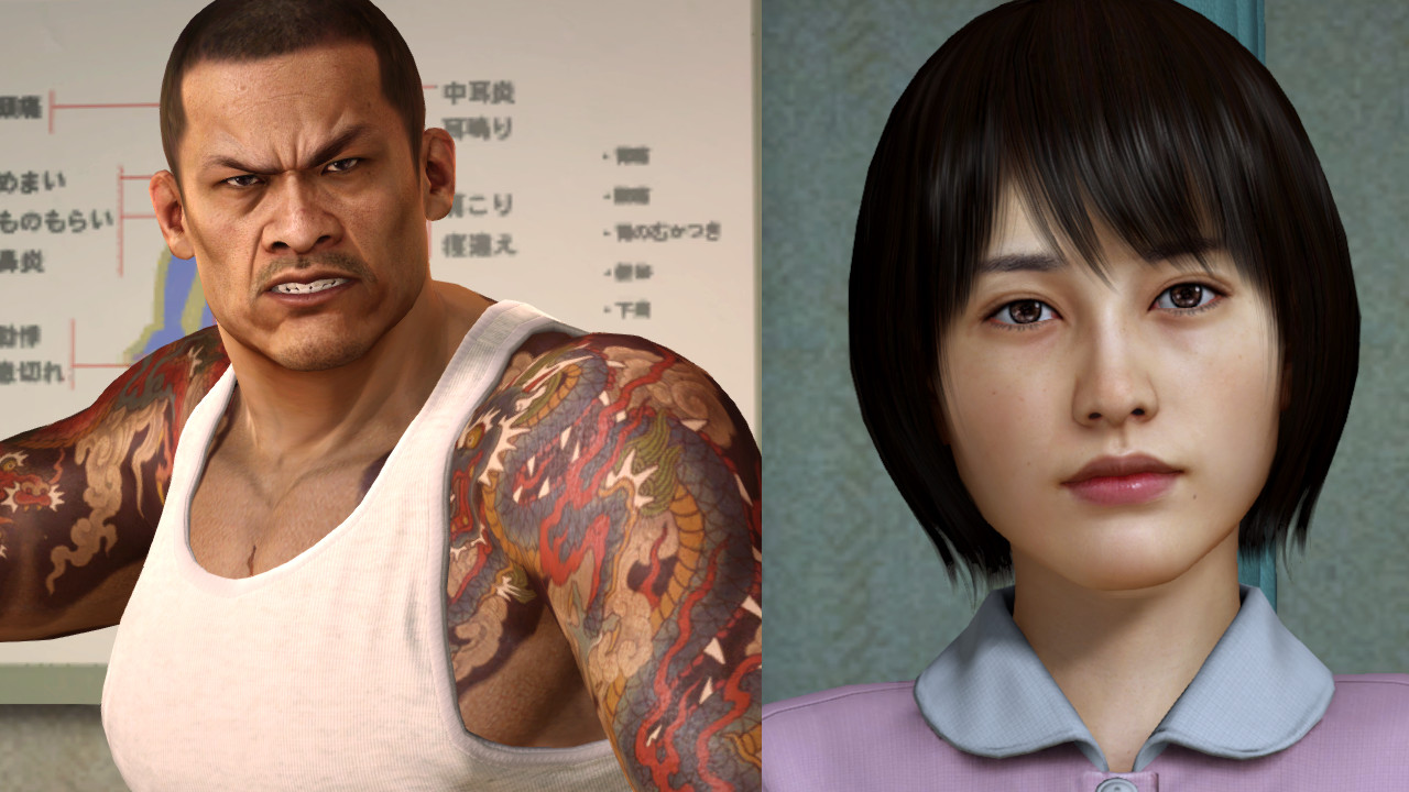 Makoto Makimura (left) and his assistant (right)