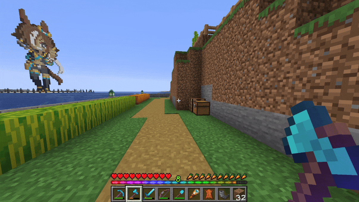 The many plant plots at Firstport Farms.